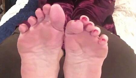 SOFT SOLES AND RED TOES