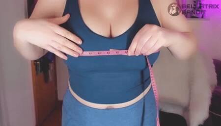 New Muscle Mommys Training 1st Body Tour Measuring Part One