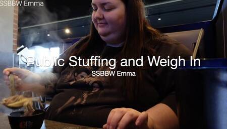 Public Stuffing and Weigh In