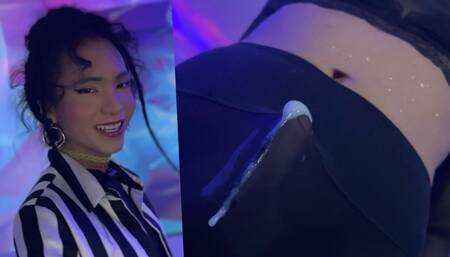 cock on stockings - Mix cum