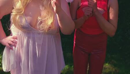 Autumn and Rarity Angel Demon Dick Praise Shame