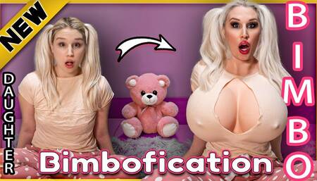 Bimbofication Transformation: From Virgin Step-Daughter to Nympho Bimbo