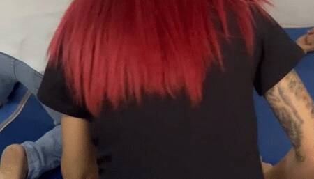 A slave has the longest tickling and bondage of his life until ejaculation MP4