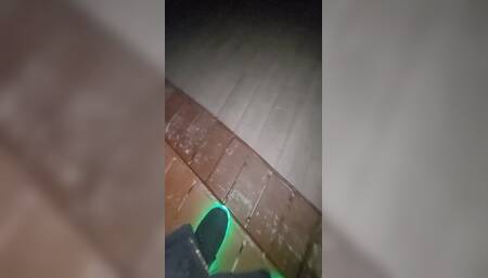 Blonde Raver Slut Takes You to Rooftop to Suck and Fuck You