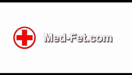 Female patient, edging, speculum, electro play and orgasm therapy