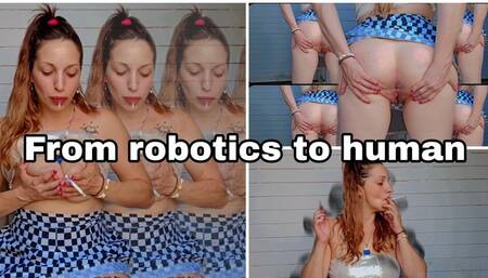 From Robot to Human in One Puff