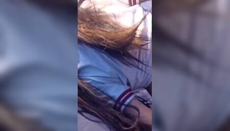 Students on an Excursion Take the Opportunity to Fuck in a Tent Near the Lake