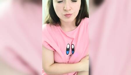 Love This Kirby Outfit Actually... in Junior College, My Friends Called Me as "kirby Cammie", Because I'm Cute and Pink Face