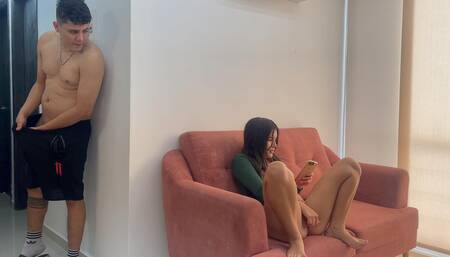 I Catch My Little Stepsister Watching Porn and We End up Fucking Nice and Hard Until I Cum