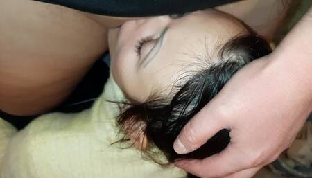 My Girlfriend Waited Until I Pissed so She Could Lick My Pussy