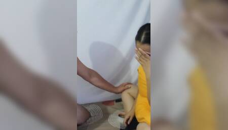 Horny Stepmother Giving Enhancer - Spanish Porn