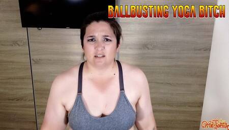Ballbusting Yoga Bitch: Kick to the Balls for Creeps (Mobile Version)