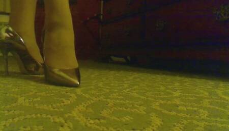 Metallic Spike Heel Try-On pt 2