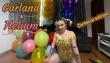 GARLAND & HELIUMS carnaval edition