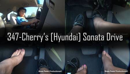 347-Cherry [Hyundai] Sonata Drive [in Loafers]