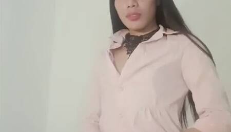 See me undress and cum