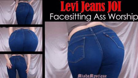 Levi Jeans JOI Facesitting Ass Worship - mp4 version