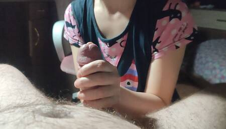 Cum in My Mouth, so Much Cum That It Spills Out.