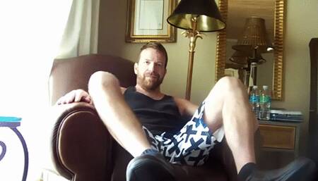 Cum in Coachs office