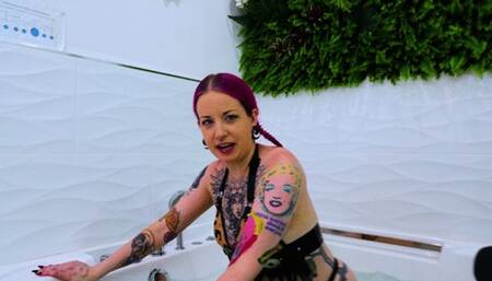 Lady Lazarus Solo Show in A Hot Tub