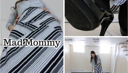 Mad Step-Mommy Cali Logan Shrinks and Flushes You (hd)