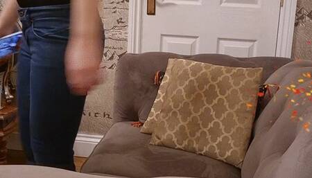 MILF - Tight Jeans Foot Sniffer & Head Trampling