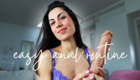 Easy Beginners Anal Routine