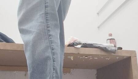 Long fitting room calves