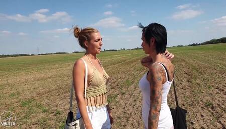 Lesbian Play At The Cornfield! (Ger)
