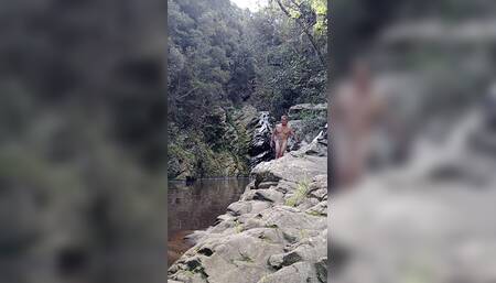 Got Naked at a Pool on a Hike and Shot a Big Load
