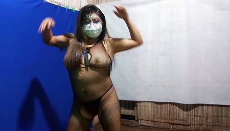 Amateur Casting!! Latina Prepares Her Best Poses for a Homemade Porn Casting but Has No Luck