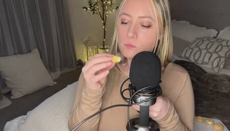 Chubby Girl Eats Cream Puffs