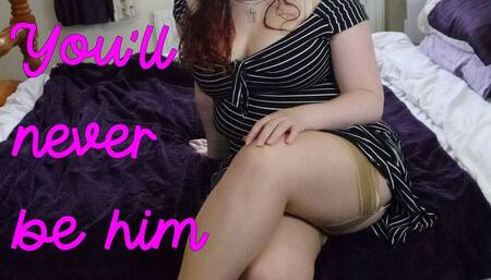 You'll Never Be Him - cuckold, teasing, audio erotica - mp4