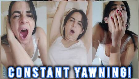 I can't stop yawning!