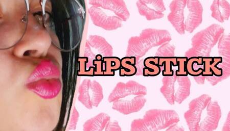 Application of lipsticks