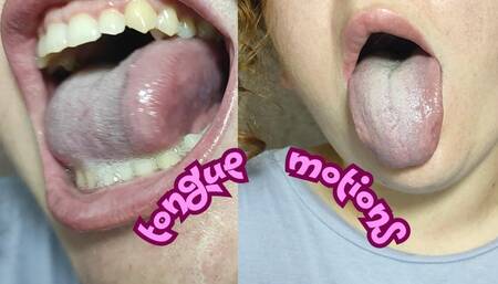 Molly moving her tongue
