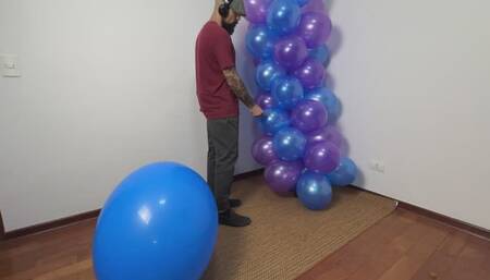 Smoking with balloons - Cigarette masspop