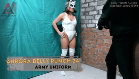 Aurora belly punch 39 - Wrestling style