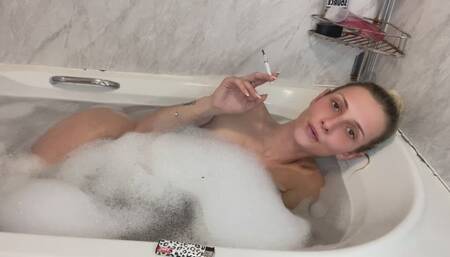 Oops, the bubbles slipped away
