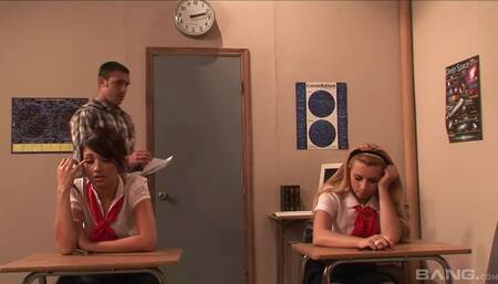 Lexi Belle, Coco Velvett - Bus Stop Girls - Scene 1