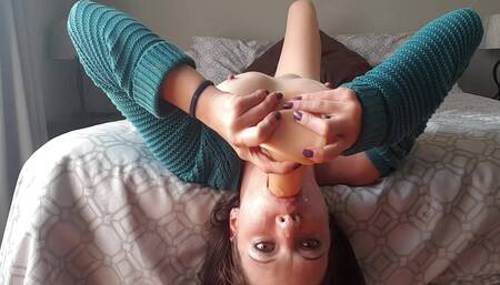 Extreme Dildo Gagging Dildo Facefuck