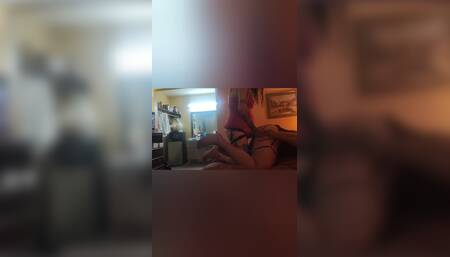 Fucked by a Huge Dildo Until I Just Can't Continue