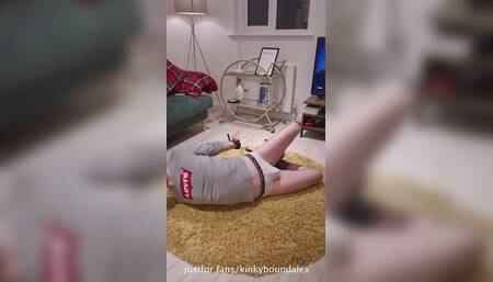 Hogtied and Left to Struggle