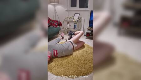 Hogtied and Left to Struggle