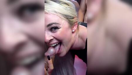 Bareback Breeding Blonde Cumsluts