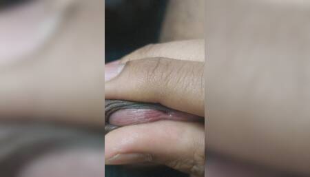 Foreplay Wih Penis in Closeup