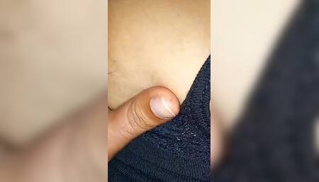 Fuck My Black Ebony Step-sister's Hairy Pussy Until Get Orgasm and Cumshot