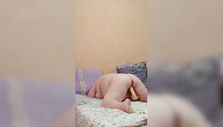 Mother-in-law Masturbates Pussy in Front of Son-in-law