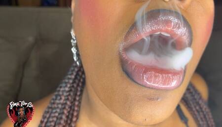 Goddess Lo Dares You to Drink Her Spit During the Smoke Sesh HD