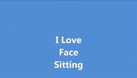 Face Sitting me in Tights